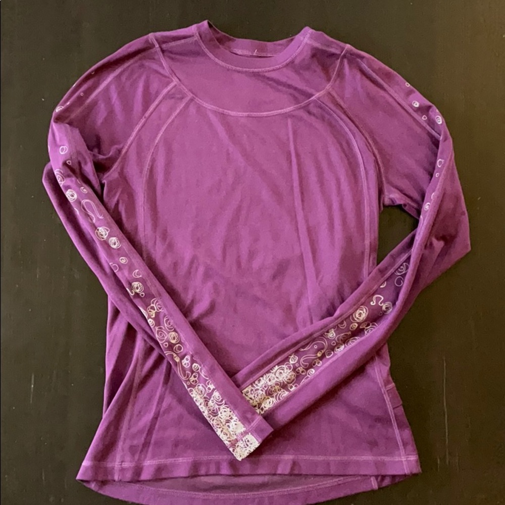 lululemon vintage long-sleeve - purple
